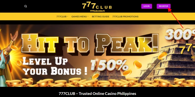 Register 1 register 777club in just 2 minutes